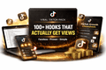 Viral Hook Pack 10K Views featuring 100+ hooks that actually get views for TikTok growth and engagement.